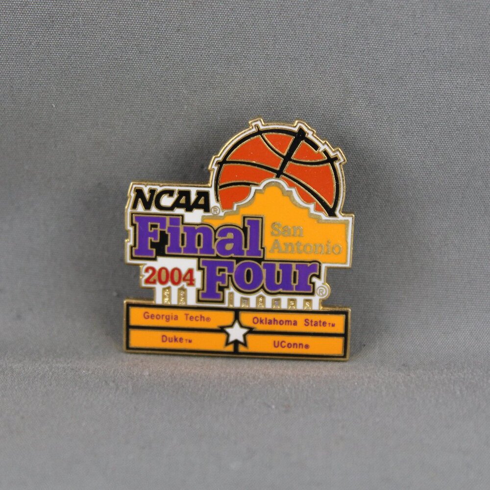 NCAA Pin - 2004 Final Four San Antonio Texas - Peter David